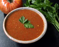 Nyári nyers paradicsomleves